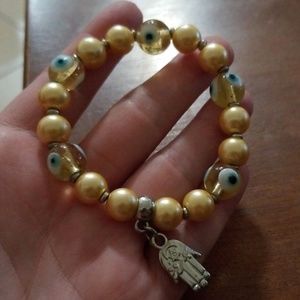 Evil eye bracelet